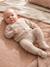 Ensemble 3 pièces bébé fille beige chiné 1 - vertbaudet enfant 