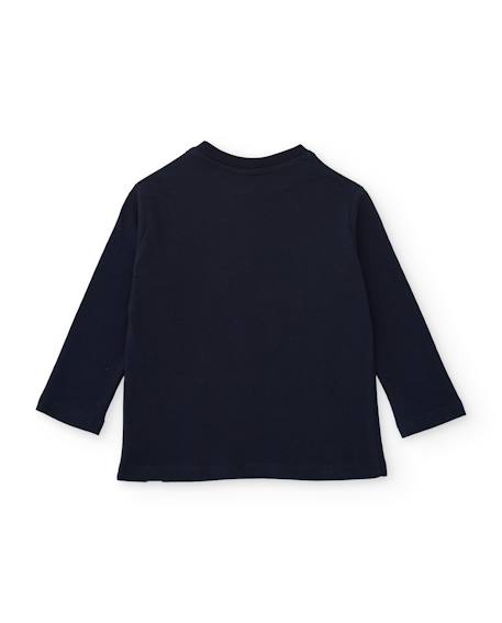 Ensemble pour garçon avec t-shirt imprimé dinosaure Bleu 5 - vertbaudet enfant 