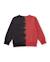 Sweat garçon en molleton avec imprimé frontal et couleurs contrastantes Rouge 3 - vertbaudet enfant 