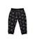 Pantalon en molleton pour garçon avec imprimé amusant Noir 2 - vertbaudet enfant 