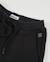 Pantalon en molleton pour fille avec coupe droite et taille élastique Noir 4 - vertbaudet enfant 