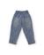 Jean fille imprimé cœurs en denim souple et confortable Bleu 2 - vertbaudet enfant 