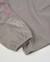 T-shirt fille en maille avec imprimé floral sur les manches Gris 4 - vertbaudet enfant 