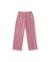 Pantalon fille en toile plate avec taille élastique et jambes droites Rose 1 - vertbaudet enfant 