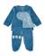 Ensemble bébé en maille avec dinosaure en relief Bleu 1 - vertbaudet enfant 