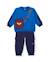 Ensemble en molleton pour garçon avec sweat à motif et pantalon assorti Bleu 2 - vertbaudet enfant 