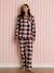 Pyjama femme flanelle Capsule Famille rouge 2 - vertbaudet enfant 
