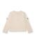 T-shirt de fille en maille avec appliques florales et manches longues Blanc 2 - vertbaudet enfant 
