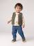 Gilet bébé sherpa à pressions vert 6 - vertbaudet enfant 