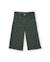 Pantalon fille en coton imprimé léopard et taille confortable Vert 1 - vertbaudet enfant 
