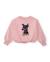 Ensemble pour fille avec sweat design chien et leggings évasés Rose 2 - vertbaudet enfant 