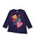 T-shirt fille en jersey à manches longues et imprimé fleuri Bleu 1 - vertbaudet enfant 