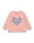 T-shirt manches longues bébé fille en jersey à motif floral Rose 1 - vertbaudet enfant 