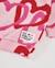 Robe fille en molleton doux à imprimé cœurs Rose 5 - vertbaudet enfant 
