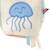 Cube tissu d'activités noa thème mer 13,5x13,5cm Beige 4 - vertbaudet enfant 