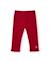 Legging bébé fille en molleton avec taille élastique et matière chaude Rouge 1 - vertbaudet enfant 