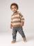 Pull polo bébé garçon taupe 8 - vertbaudet enfant 