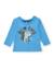 T-shirt manches longues bébé garçon en jersey imprimé dinosaure Bleu 1 - vertbaudet enfant 