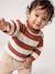 Pull bébé garçon manches longues marine+terracotta 5 - vertbaudet enfant 