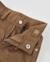 Pantalon de fille en daim avec coupe évasée et taille ajustée Marron 4 - vertbaudet enfant 