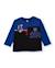 T-shirt manches longues garçon en jersey à motif dinosaure Bleu 2 - vertbaudet enfant 
