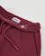 Pantalon fille en molleton avec coupe large et cordon ajustable Rouge 3 - vertbaudet enfant 