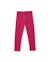 Legging fille en maille coupe longue avec taille élastique Rose 1 - vertbaudet enfant 
