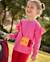 Legging bébé fille en maille stretch avec motif champignon Rouge 1 - vertbaudet enfant 