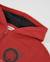 Sweat garçon en jersey avec capuche et fermeture éclair Rouge 3 - vertbaudet enfant 