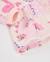 Robe en molleton pour bébé avec imprimé dinosaures Rose 4 - vertbaudet enfant 