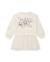 Robe pour fille avec haut en molleton brodé et jupe en tulle Blanc 1 - vertbaudet enfant 