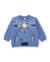 Sweat en molleton garçon motif vespa tissu doux et chaud Bleu 2 - vertbaudet enfant 