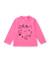 T-shirt bébé fille en jersey à motif ludique et manches longues Rose 1 - vertbaudet enfant 