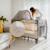 Lit parapluie parc bébé 3en1 sven plus 0-36 mois avec table à langer et moustiquaire Beige latte+Beige olive+Grey scandi 5 - vertbaudet enfant 
