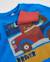 T-shirt manches longues en jersey pour garçon avec motif véhicule Bleu 4 - vertbaudet enfant 