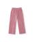 Pantalon fille en toile plate avec taille élastique et jambes droites Rose 2 - vertbaudet enfant 