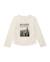 T-shirt pour fille en maille à manches longues et design de ville Blanc 2 - vertbaudet enfant 