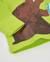 T-shirt bébé garçon en jersey à imprimé ours brun Vert 4 - vertbaudet enfant 