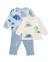 Ensemble bébé en molleton avec veste zippée Bleu 1 - vertbaudet enfant 