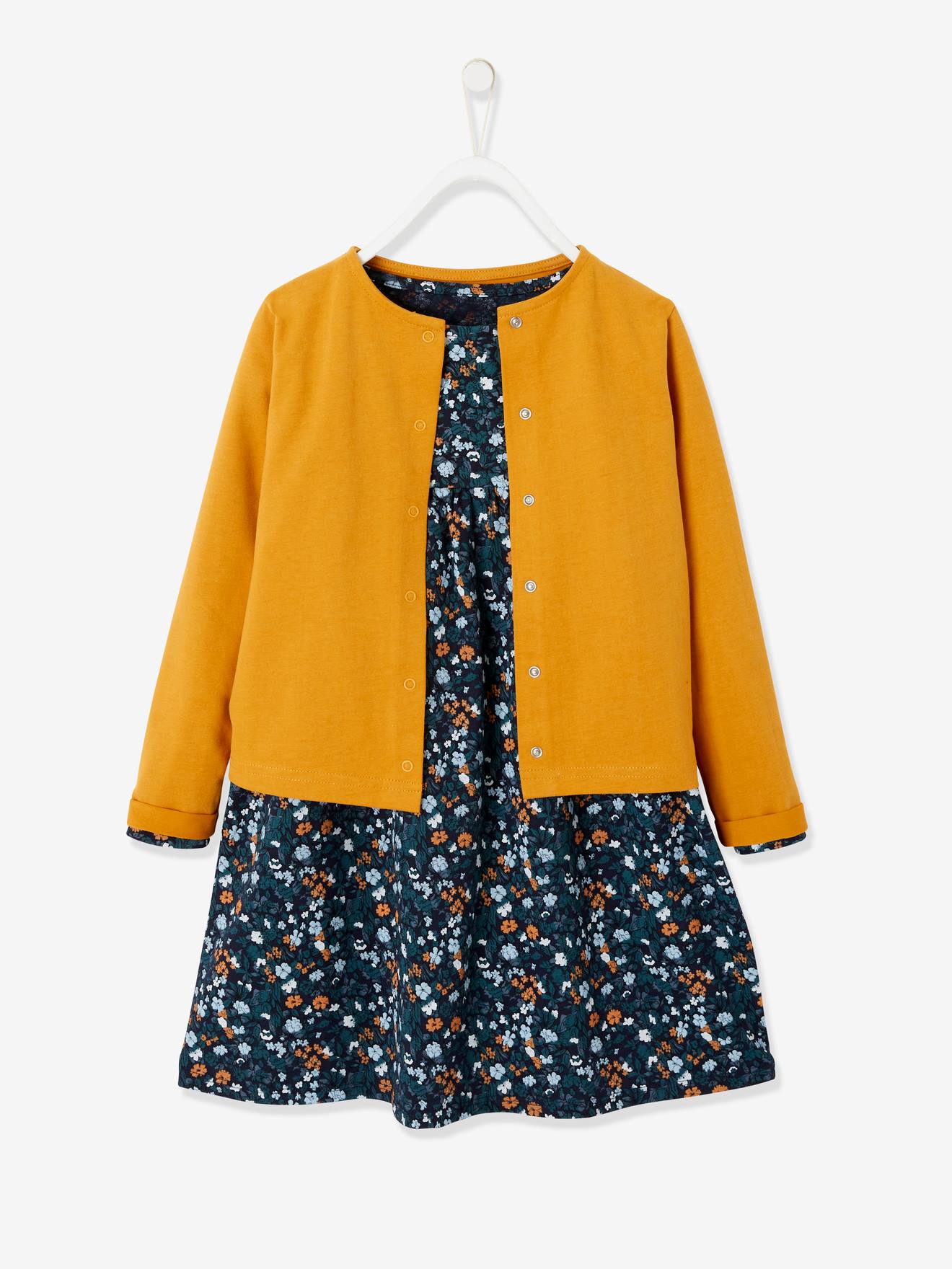 Combinaison Fille Vertbaudet à Fleurs Et Bretelles - Taille 18 Mois - Occasion Très Bon état