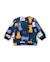 Ensemble en molleton garçon sweat imprimé tigres et pantalon assorti Bleu 5 - vertbaudet enfant 
