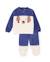 Ensemble en peluche pour bébé avec appliqué de petit chien Violet 1 - vertbaudet enfant 