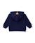 Sweat zippé bébé garçon en molleton doux à capuche avec oreilles Bleu 2 - vertbaudet enfant 