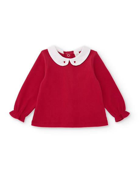 Ensemble bébé en molleton avec robe Bleu 2 - vertbaudet enfant 