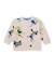 Ensemble en molleton pour bébé garçon avec imprimé crocodiles et pantalon assorti Blanc 3 - vertbaudet enfant 