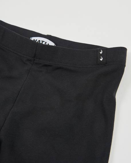 Legging long pour fille en maille avec toucher doux Noir 3 - vertbaudet enfant 