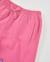 Pantalon fille en molleton avec broderie et taille élastique Rose 3 - vertbaudet enfant 