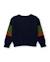 Pull garçon en tricot avec rayures contrastées et tons vifs Bleu 3 - vertbaudet enfant 