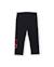Legging bébé fille en molleton extensible à motif cœur Noir 2 - vertbaudet enfant 