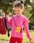 T-shirt fille en jersey à volants au design ludique Rose 1 - vertbaudet enfant 